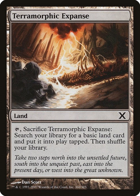 Image for Terramorphic Expanse (10th Edition) (360) - Magic: The Gathering