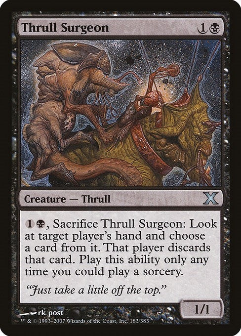 Image for Thrull Surgeon (10th Edition) (183) - Magic: The Gathering