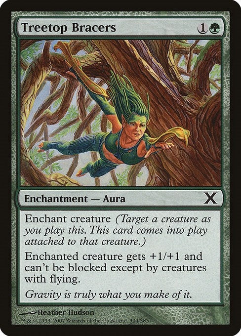 Image for Treetop Bracers (10th Edition) (304) - Magic: The Gathering