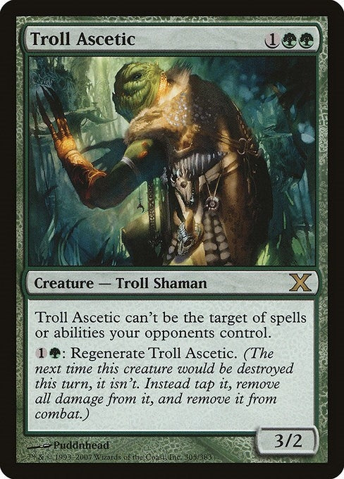 Image for Troll Ascetic (10th Edition) (305) - Magic: The Gathering