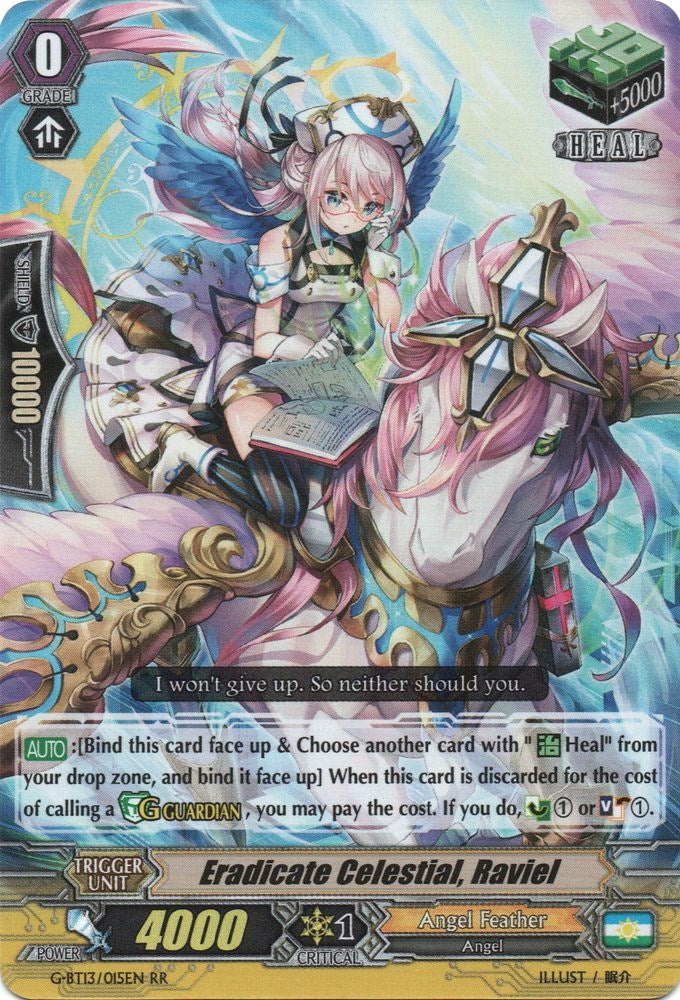 Image for Eradicate Celestial, Raviel (G-BT13: Ultimate Stride) (G-BT13/015EN) - Cardfight Vanguard
