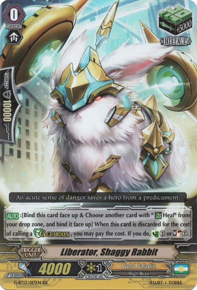 Image for Liberator, Shaggy Rabbit (G-BT13: Ultimate Stride) (G-BT13/017EN) - Cardfight Vanguard