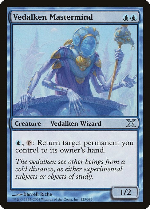 Image for Vedalken Mastermind (10th Edition) (123) - Magic: The Gathering