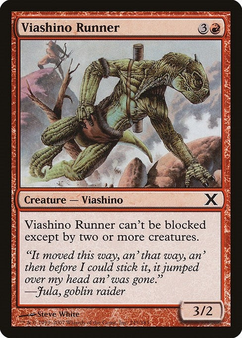 Image for Viashino Runner (10th Edition) (245) - Magic: The Gathering