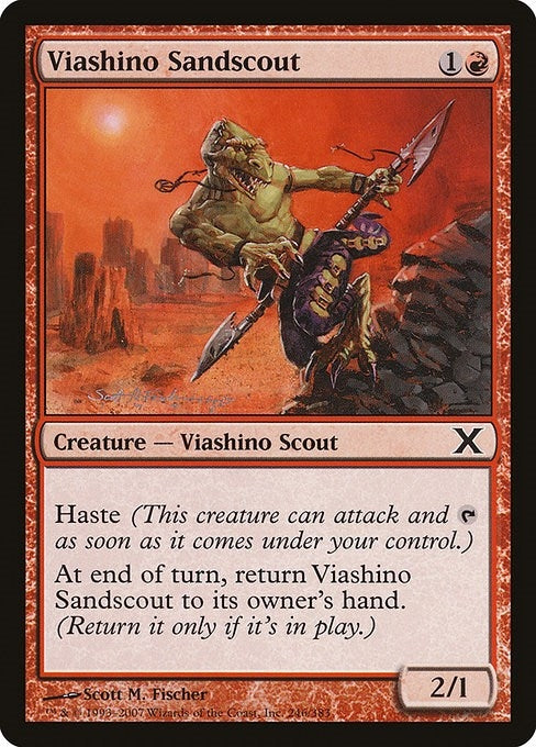 Image for Viashino Sandscout (10th Edition) (246) - Magic: The Gathering