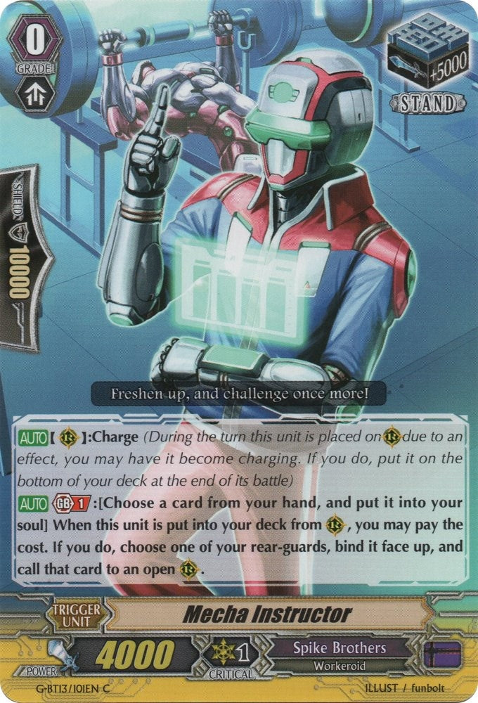 Image for Mecha Instructor (G-BT13: Ultimate Stride) (G-BT13/101EN) - Cardfight Vanguard