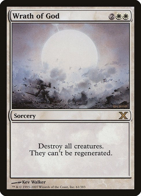 Image for Wrath of God (10th Edition) (61) - Magic: The Gathering