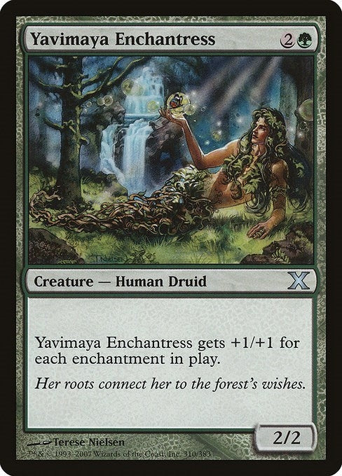 Image for Yavimaya Enchantress (10th Edition) (310) - Magic: The Gathering