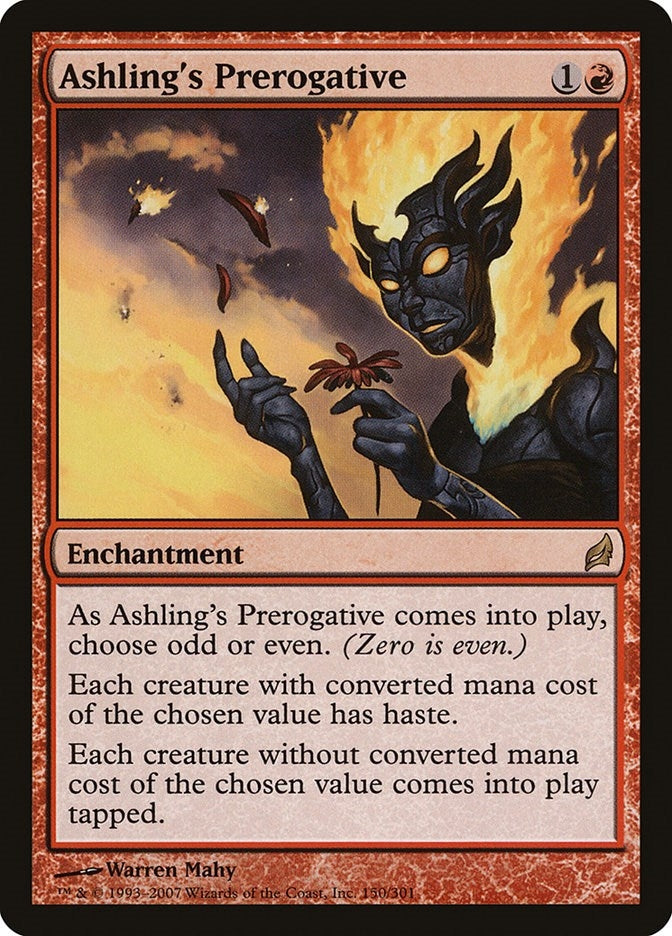Image for Ashling's Prerogative (Lorwyn) (150) - Magic: The Gathering