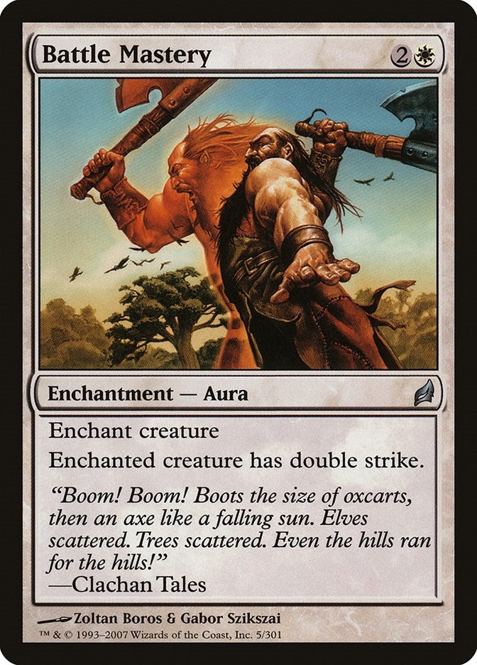 Image for Battle Mastery (Lorwyn) (5) - Magic: The Gathering