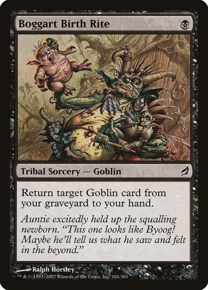 Image for Boggart Birth Rite (Lorwyn) (101) - Magic: The Gathering