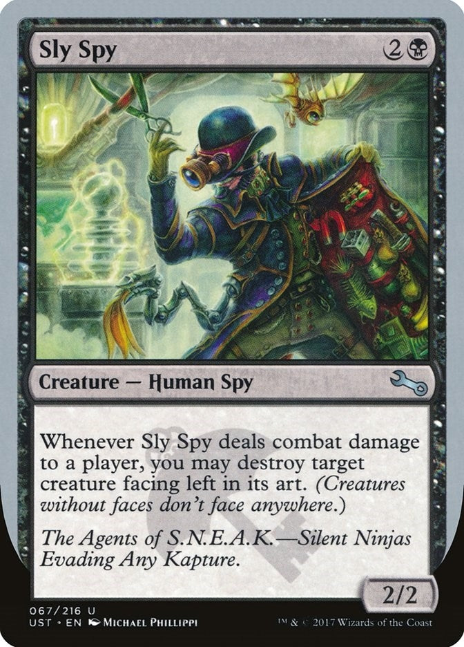 Image for Sly Spy (B) (Unstable) (67) - Magic: The Gathering