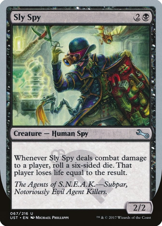Image for Sly Spy (F) (Unstable) (67) - Magic: The Gathering