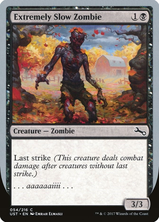 Image for Extremely Slow Zombie (B) (Unstable) (54) - Magic: The Gathering