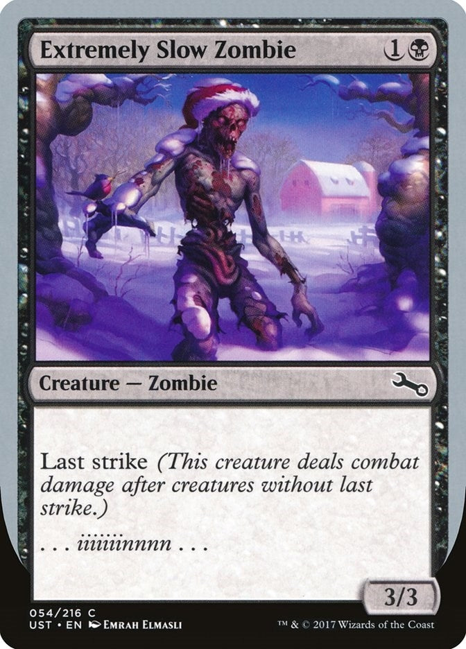 Image for Extremely Slow Zombie (C) (Unstable) (54) - Magic: The Gathering
