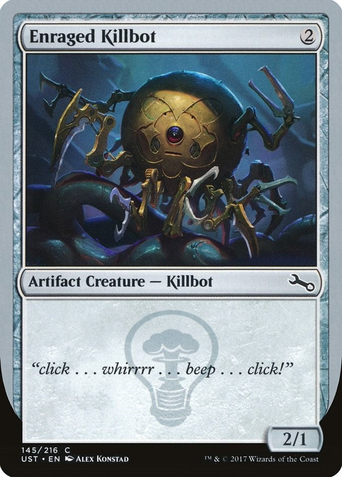 Image for Enraged Killbot (Unstable) (145) - Magic: The Gathering