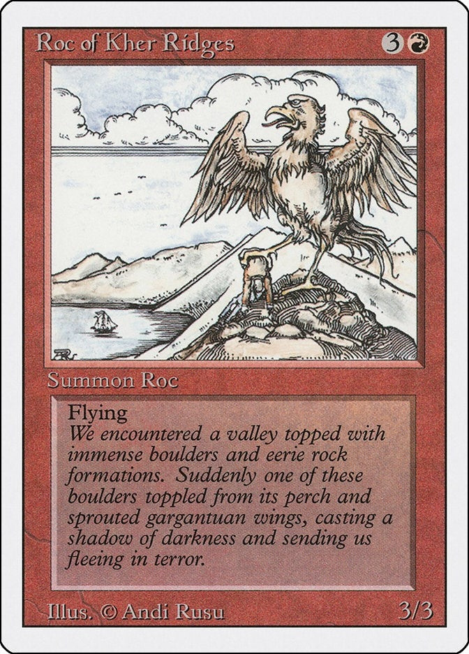 Image for Roc of Kher Ridges (Revised Edition) - Magic: The Gathering