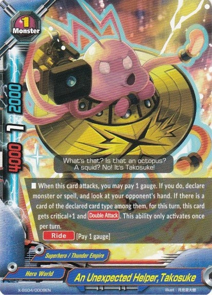Image for An Unexpected Helper, Takosuke (X Duel Chest) (X-SS04/0009EN) - Future Card BuddyFight