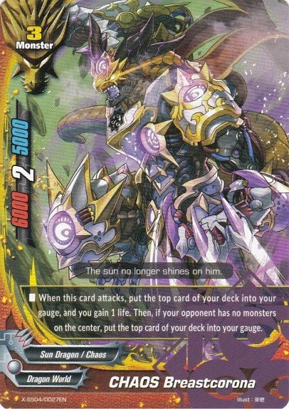 Image for CHAOS Breastcorona (X Duel Chest) (X-SS04/0027EN) - Future Card BuddyFight