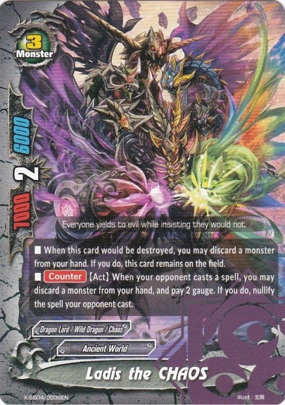 Image for Ladis the CHAOS (X Duel Chest) (X-SS04/0036EN) - Future Card BuddyFight