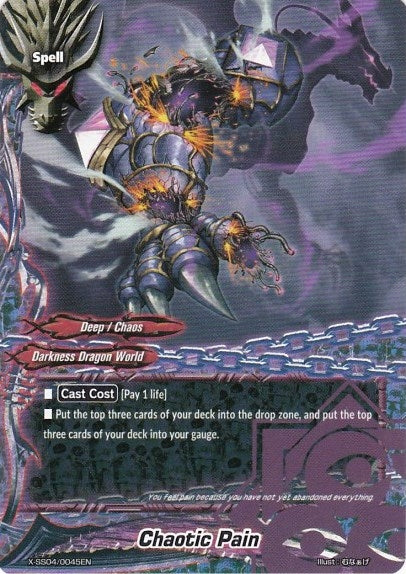 Image for Chaotic Pain (X Duel Chest) (X-SS04/0045EN) - Future Card BuddyFight