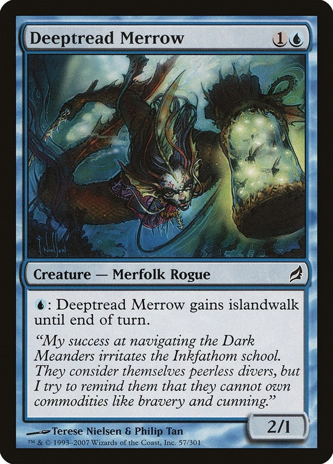 Image for Deeptread Merrow (Lorwyn) (57) - Magic: The Gathering