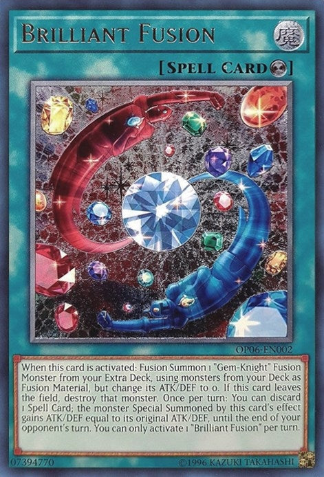 Image for Brilliant Fusion (UTR) (OTS Tournament Pack 6) (OP06-EN002) - YuGiOh