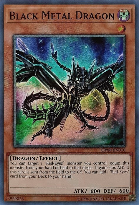 Image for Black Metal Dragon (OTS Tournament Pack 6) (OP06-EN010) - YuGiOh