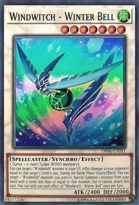 Image for Windwitch - Winter Bell (OTS Tournament Pack 6) (OP06-EN011) - YuGiOh