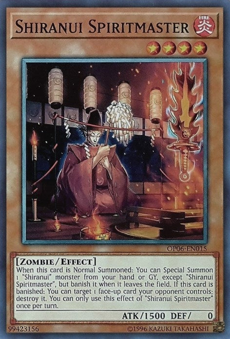 Image for Shiranui Spiritmaster (OTS Tournament Pack 6) (OP06-EN015) - YuGiOh