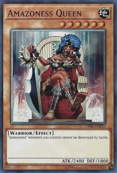 Image for Amazoness Queen (OTS Tournament Pack 6) (OP06-EN025) - YuGiOh