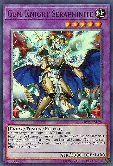 Image for Gem-Knight Seraphinite (OTS Tournament Pack 6) (OP06-EN026) - YuGiOh