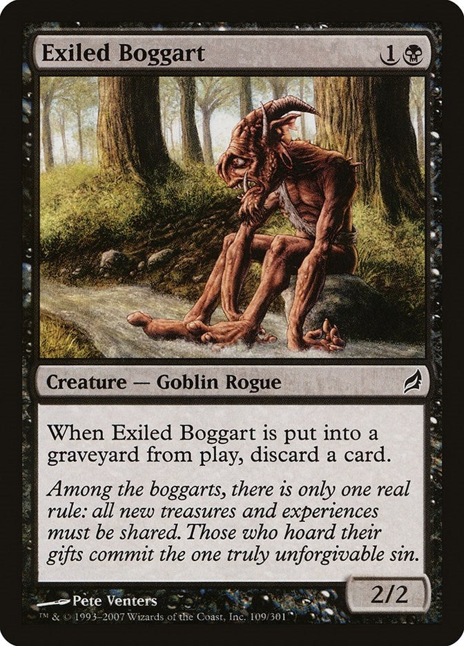 Image for Exiled Boggart (Lorwyn) (109) - Magic: The Gathering