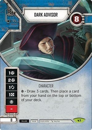 Image for Dark Advisor (Card Only) (Legacies) (1) - Star Wars: Destiny