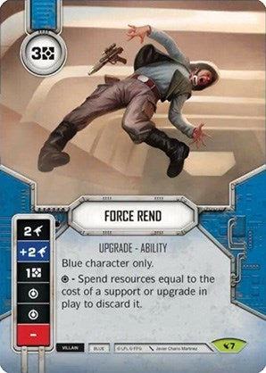 Image for Force Rend (Card Only) (Legacies) (7) - Star Wars: Destiny