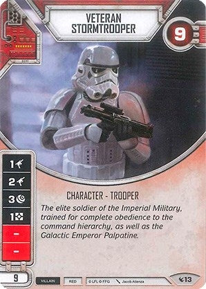 Image for Veteran Stormtrooper (Card Only) (Legacies) (13) - Star Wars: Destiny