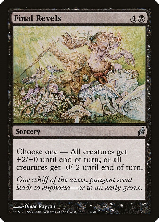 Image for Final Revels (Lorwyn) (113) - Magic: The Gathering
