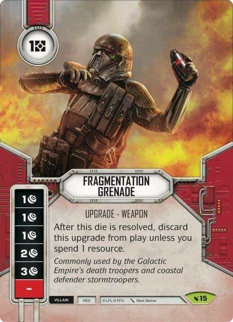 Image for Fragmentation Grenade (Card Only) (Legacies) (15) - Star Wars: Destiny