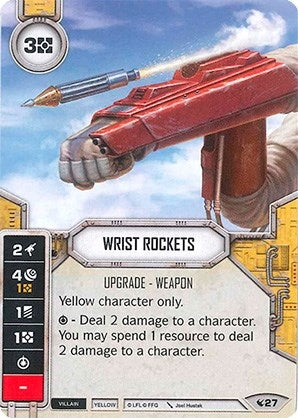 Image for Wrist Rockets (Card Only) (Legacies) (27) - Star Wars: Destiny