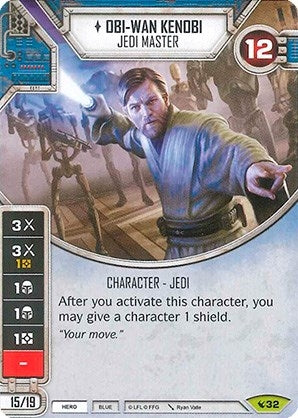 Image for Obi-Wan Kenobi - Jedi Master (Card Only) (Legacies) (32) - Star Wars: Destiny