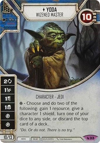 Image for Yoda - Wizened Master (Legacies) (33) - Star Wars: Destiny