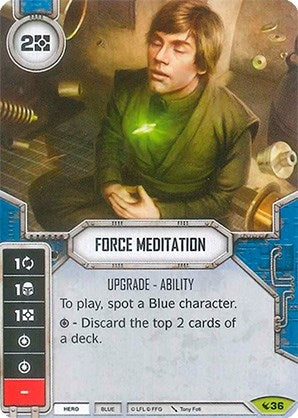 Image for Force Meditation (Legacies) (36) - Star Wars: Destiny