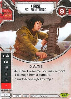Image for Rose - Skilled Mechanic (Legacies) (40) - Star Wars: Destiny