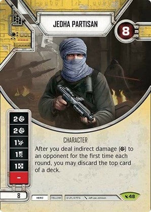 Image for Jedha Partisan (Card Only) (Legacies) (48) - Star Wars: Destiny