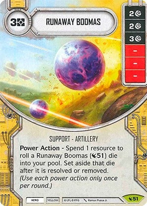 Image for Runaway Boomas (Legacies) (51) - Star Wars: Destiny