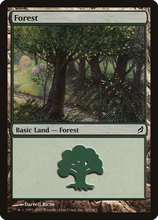 Image for Forest (301) (Lorwyn) (301) - Magic: The Gathering