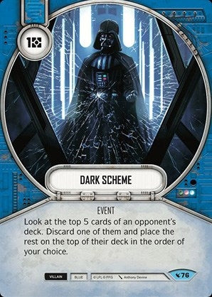 Image for Dark Scheme (Legacies) (76) - Star Wars: Destiny