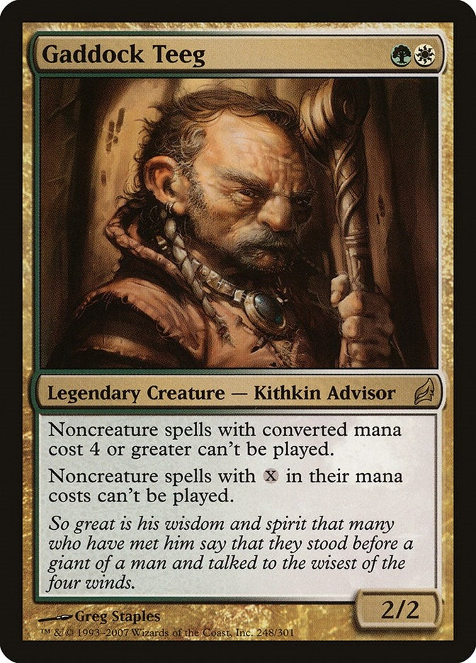 Image for Gaddock Teeg (Lorwyn) (248) - Magic: The Gathering