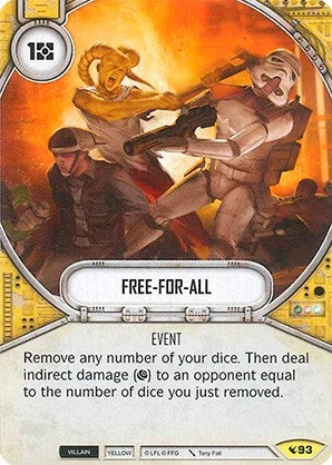 Image for Free-For-All (Legacies) (93) - Star Wars: Destiny
