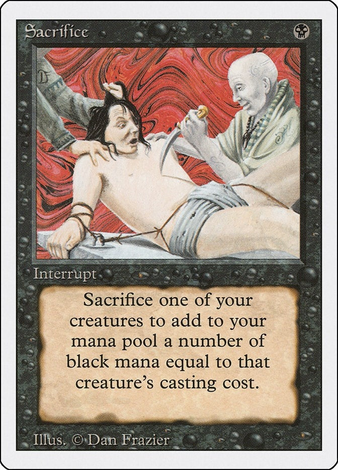 Image for Sacrifice (Revised Edition) - Magic: The Gathering